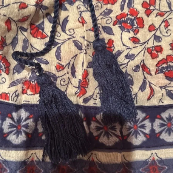 Blouse & shorts maternity Motherhood boho top jeans denim Bohemian old navy M 10 - Picture 7 of 17